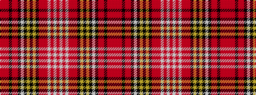 idealised woven sample of pattern RRRKRRKWKYKYKRRRWRWR