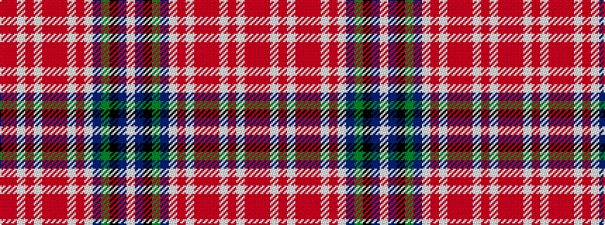 idealised woven sample of pattern RRWRWRRRWRWBGKBW