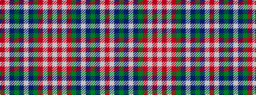 idealised woven sample of pattern RWBGBWBGRWRW