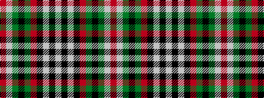 idealised woven sample of pattern RWGKGRKWKW