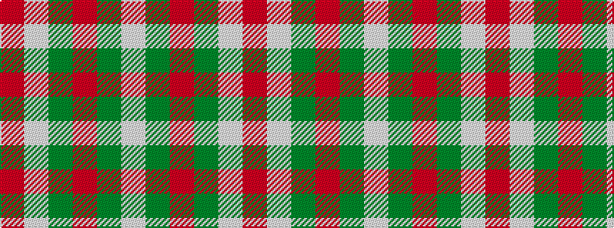 idealised woven sample of pattern RWGRGW