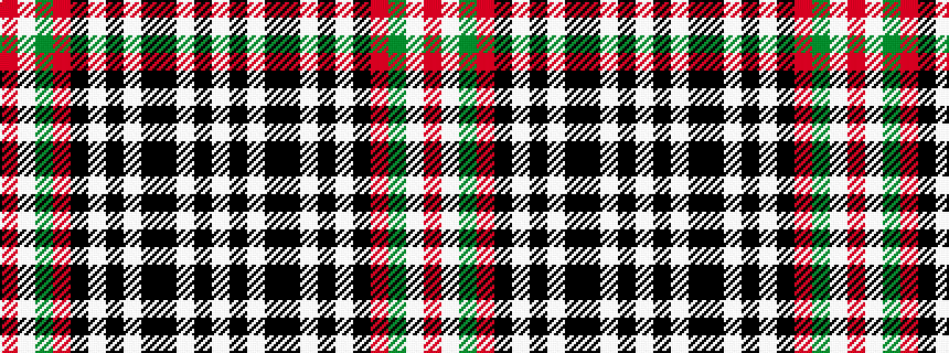 idealised woven sample of pattern RWGRKWKWKKWKW
