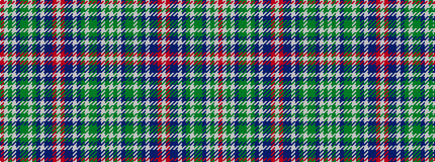 idealised woven sample of pattern RWGWBGGWGBWBBRWRBBWBGWGGBWGW