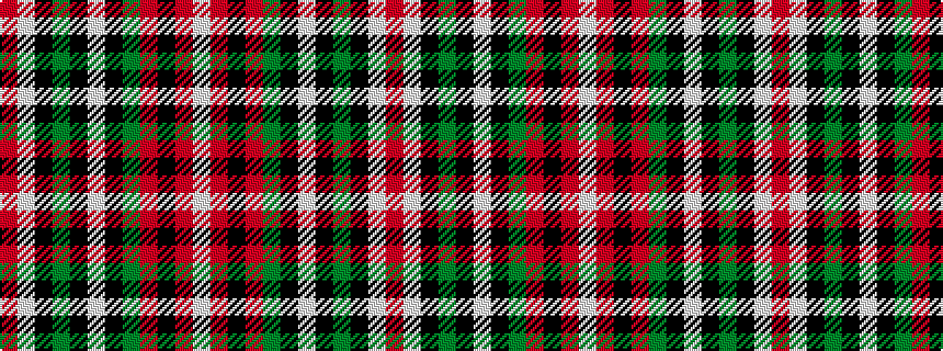 idealised woven sample of pattern RWKGKWKGRKRW