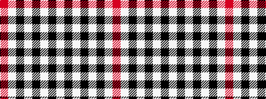 idealised woven sample of pattern RWKWKWKW