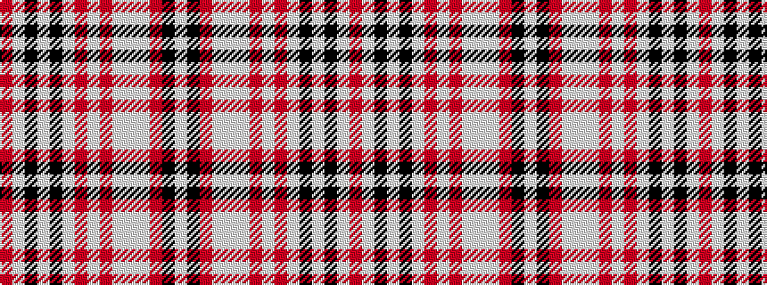 idealised woven sample of pattern RWKWKWRWRWWWRKW