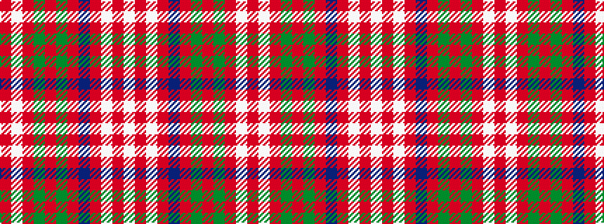 idealised woven sample of pattern RWRGRGRBRWRW