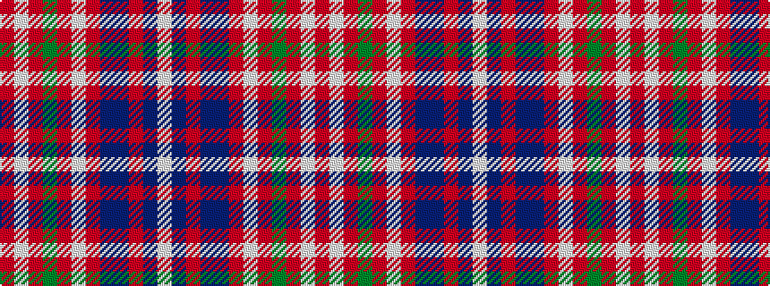 idealised woven sample of pattern RWRGRWRBBRBW