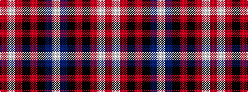 idealised woven sample of pattern RWRKRKBW