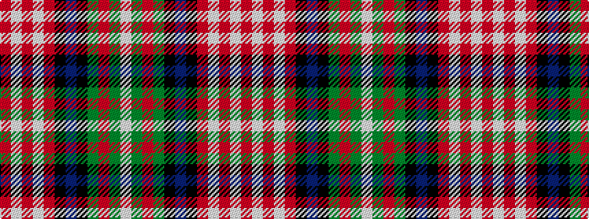 idealised woven sample of pattern RWRWRKBKGRGW