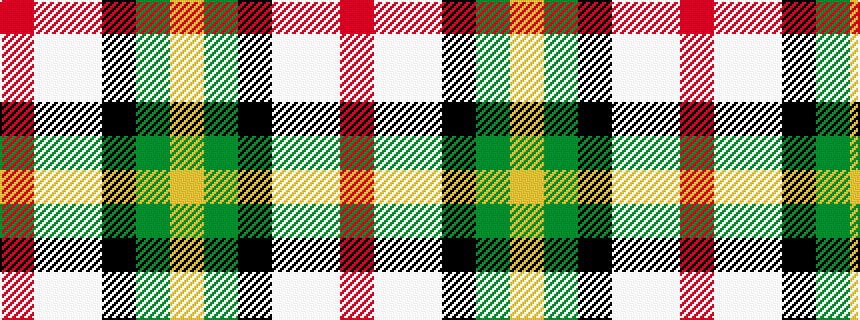 idealised woven sample of pattern RWWKGY