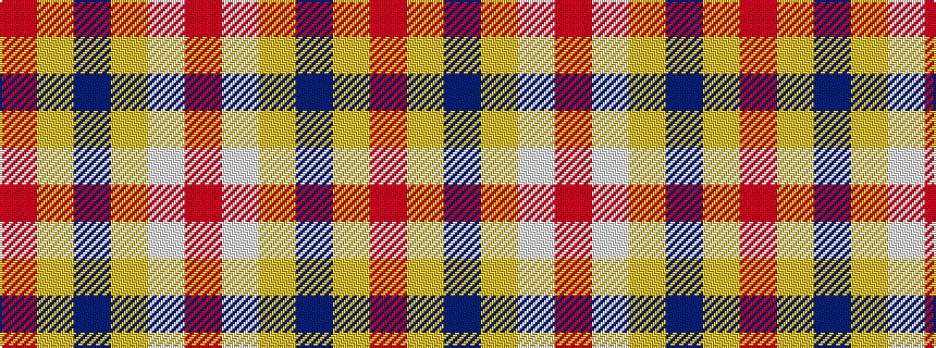 idealised woven sample of pattern RWYBYR