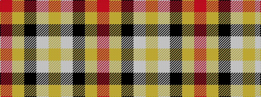 idealised woven sample of pattern RYKWY