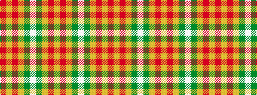 idealised woven sample of pattern RYRYGWGYRY