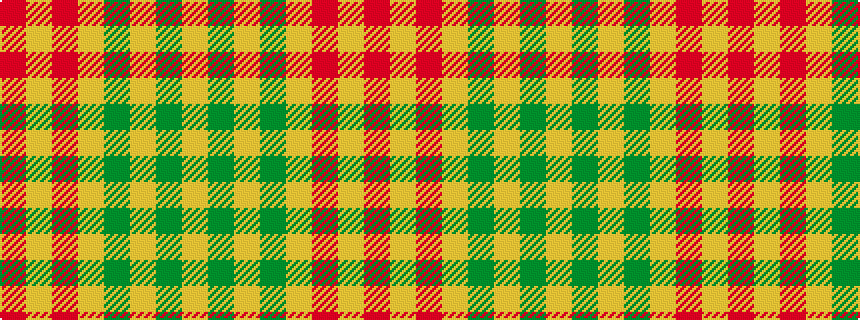 idealised woven sample of pattern RYRYGYGY