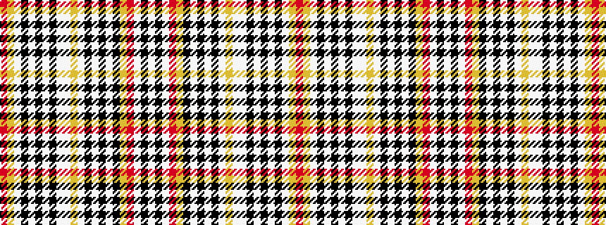 idealised woven sample of pattern RYWKWKWKWWYWKWKWKYRWKW