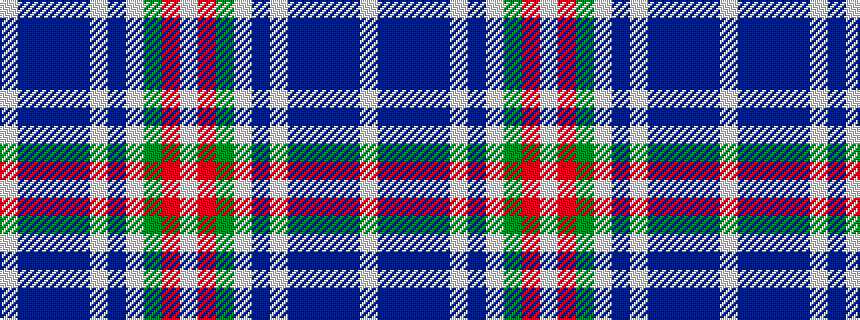 idealised woven sample of pattern WBBBBWBWGRW