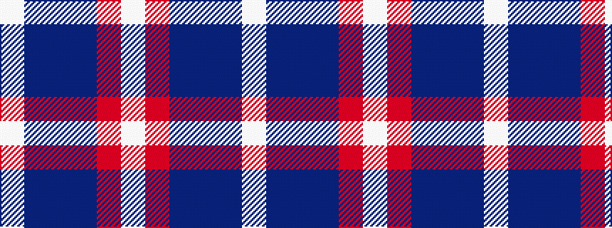 idealised woven sample of pattern WBBBRW