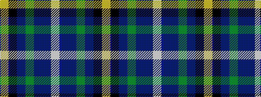 idealised woven sample of pattern WBBGBKY