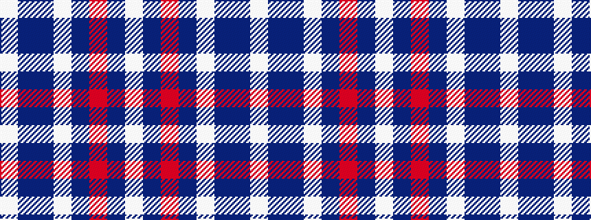 idealised woven sample of pattern WBBWBRBW