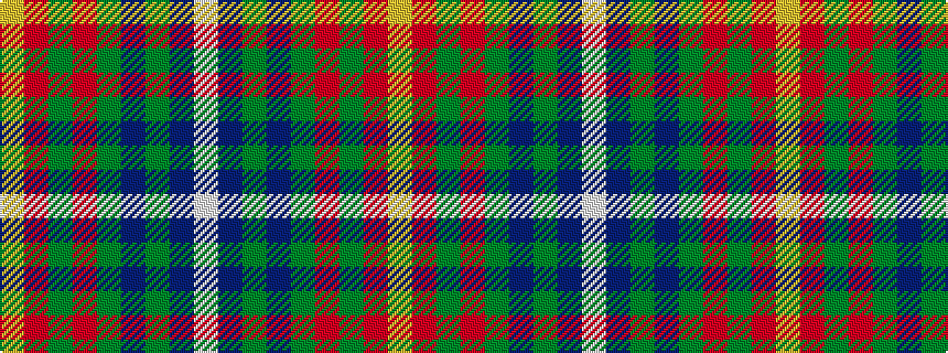idealised woven sample of pattern WBGBGRGRY