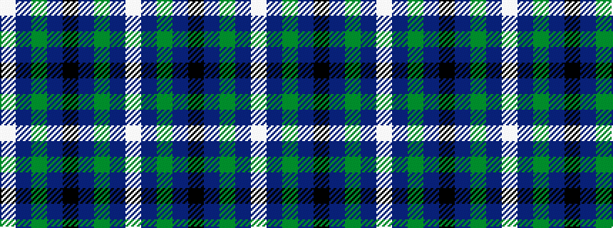 idealised woven sample of pattern WBGBKBGBW