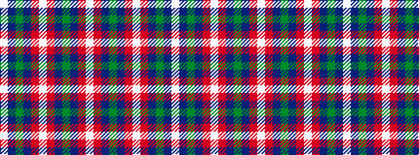 idealised woven sample of pattern WBGBRWRBGBRW