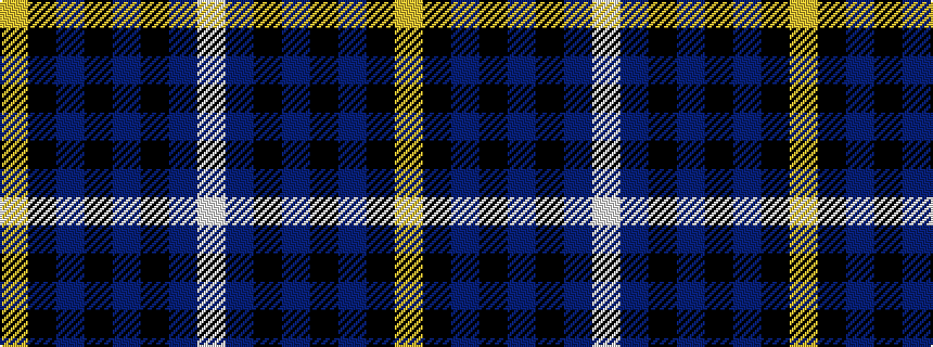 idealised woven sample of pattern WBKBKBKY