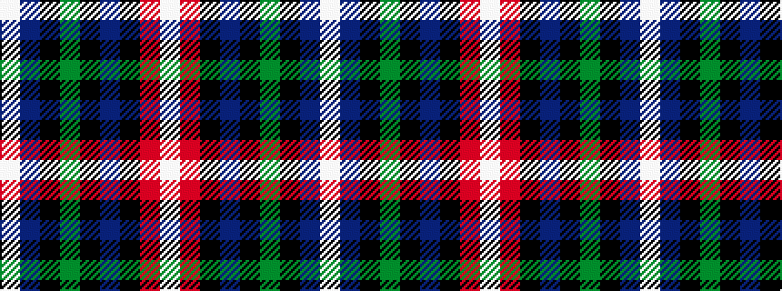 idealised woven sample of pattern WBKGKBKRW