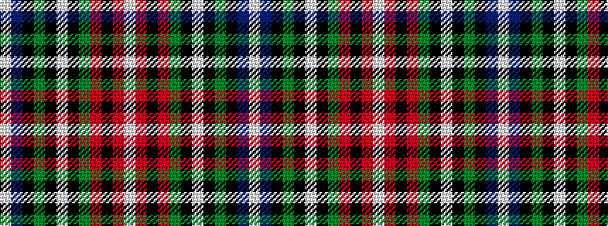 idealised woven sample of pattern WBKGKWKGRKRW