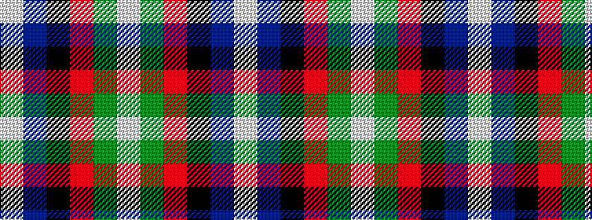 idealised woven sample of pattern WBKRGW