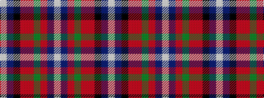 idealised woven sample of pattern WBKRRGRBW