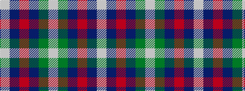 idealised woven sample of pattern WBRBGW