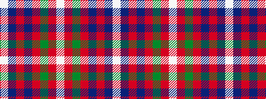 idealised woven sample of pattern WBRBRGRW