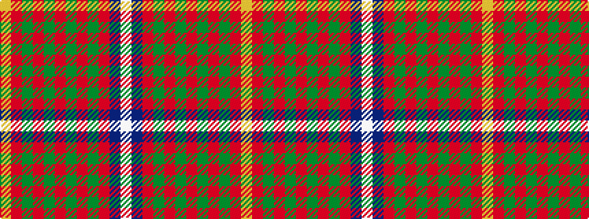 idealised woven sample of pattern WBRGRGRGRGRY