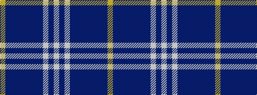 idealised woven sample of pattern WBWBBBBBBBY