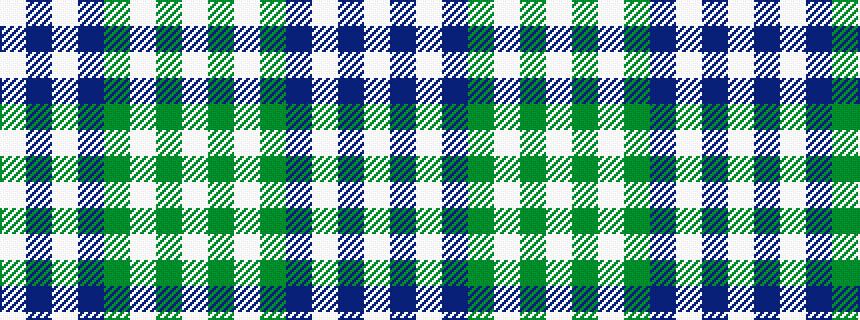idealised woven sample of pattern WBWBGWGW