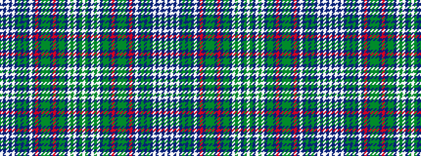 idealised woven sample of pattern WBWBWBGBGBWBRBGGGBRBGGBWGWBGW