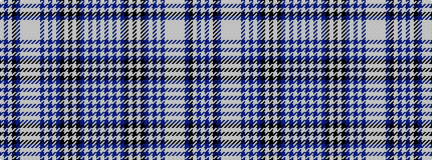 idealised woven sample of pattern WBWBWBKWKWKBWBWBWWWWWBKWBW