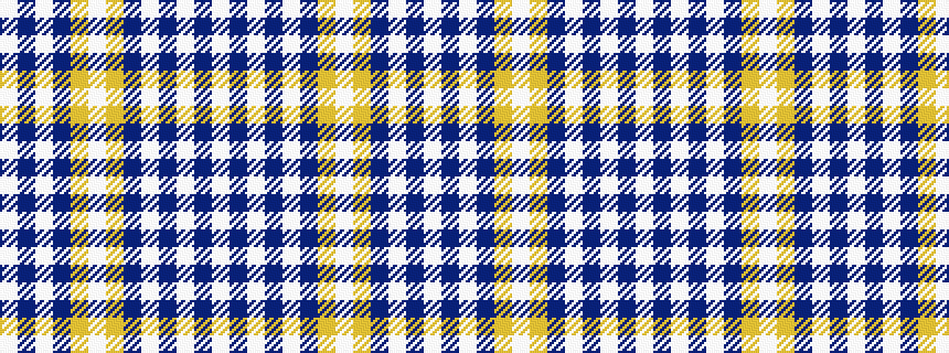 idealised woven sample of pattern WBWBWBYWYBWBW