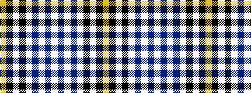 idealised woven sample of pattern WBWBWKWKY