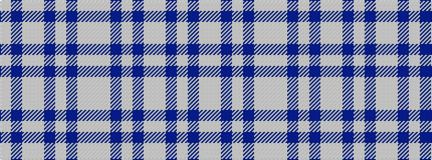 idealised woven sample of pattern WBWWBWBWW