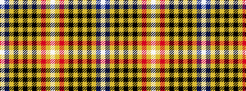 idealised woven sample of pattern WBYKYKYKYRYW