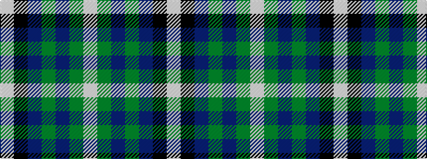 idealised woven sample of pattern WGBGBKW