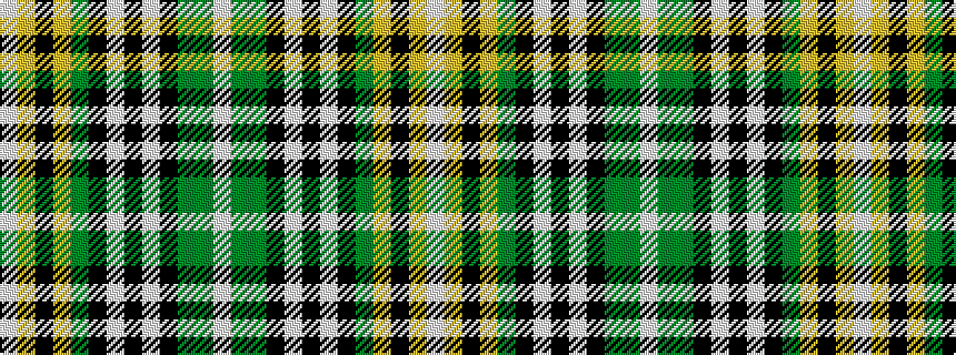 idealised woven sample of pattern WGGKWKWKGYKYW