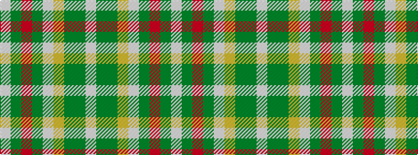 idealised woven sample of pattern WGGYWGRGW