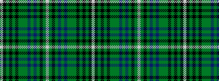 idealised woven sample of pattern WGKGBGBGGGKGKGKW