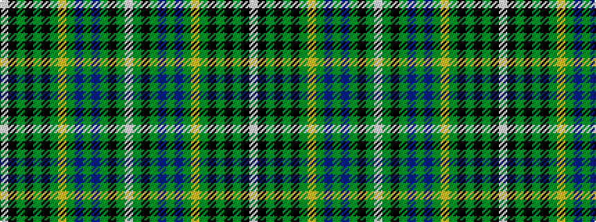 idealised woven sample of pattern WGKGBGBGYGKGKGKW