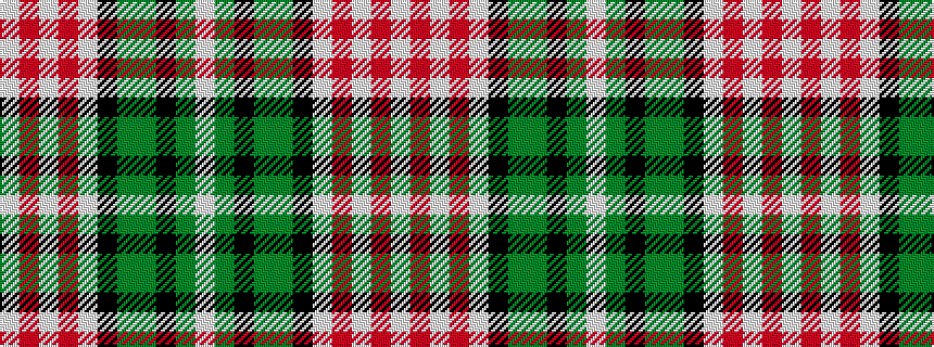 idealised woven sample of pattern WGKGGKWRWRW