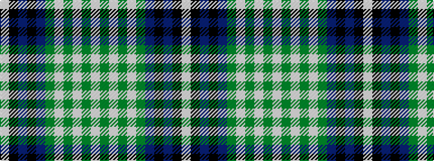 idealised woven sample of pattern WGWGWGBKBKW